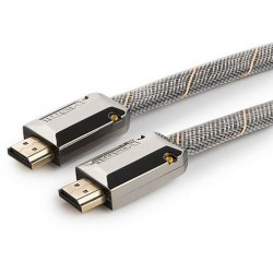 Кабель HDMI-HDMI v2.0 3.0м Cablexpert Platinum (CC-P-HDMI04-3M) нейлоновая оплетка, металлический корпус