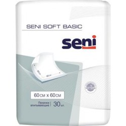 Пеленки Seni Soft Basic, 60 x 60 cм (30 шт.)