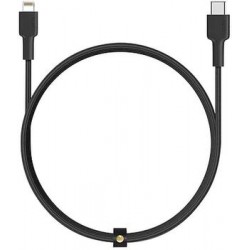 Кабель для Apple USB-C - Lightning Aukey Braided Nylon CB-CL1 1.2м черный