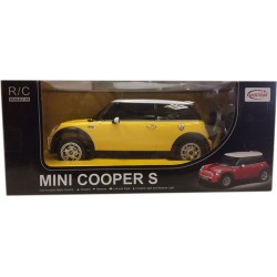 Радиоуправляемая машинка Rastar 1:18 Minicooper S (желтый) 20900