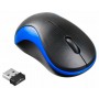 Мышь Oklick 605SW Black/Blue беспроводная