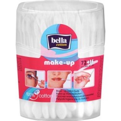 Ватные палочки Bella Cotton для макияжа Make-up, 72+16 шт/уп.