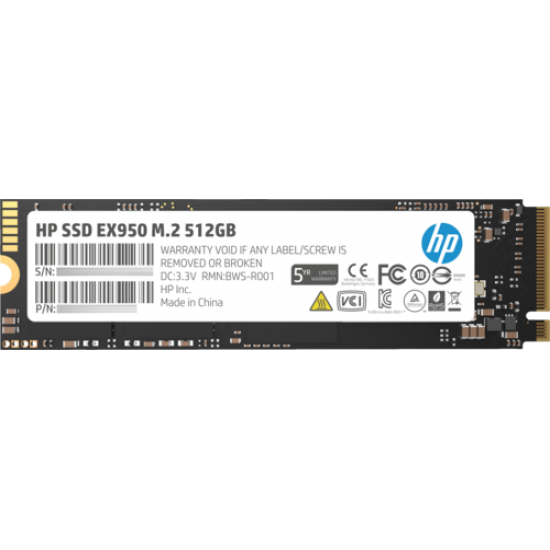 Внутренний SSD-накопитель 512Gb HP EX950 (5MS22AA#ABB) M.2 PCIe NVMe 3.0 x4
