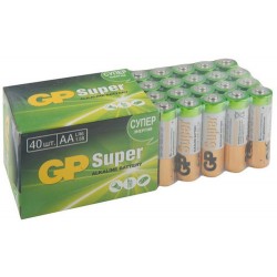 Батарейки GP 15A-2CRVS40 AA 40шт