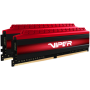Модуль памяти DIMM 16Gb 2х8Gb DDR4 PC25600 3200MHz Patriot Viper 4 Series XMP(PV416G320C6K)