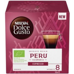 Капсулы для кофемашин Nescafe Dolce Gusto Espresso Peru 12шт