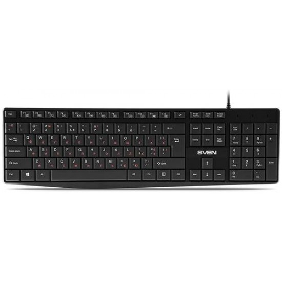 Клавиатура SVEN KB-S305 USB черная