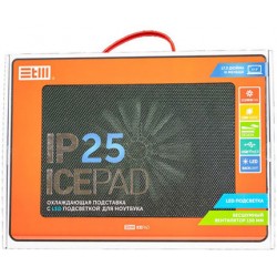 Подставка охлажд. STM Laptop Cooling IP25 для ноутбука до 17' Red