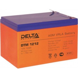 Батарея Delta DTM 1212, 12V 12Ah (Battary replacement APC rbc4, rbc6 151мм/98мм/101мм)