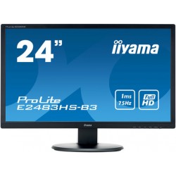 Монитор 24' Iiyama ProLite E2483HS-B3 TN LED 1920x1080 1ms HDMI DisplayPort