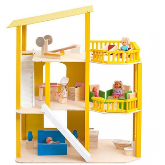 Кукольный домик Paremo 'Солнечная Ривьера' с мебелью 21 предмет PD216-01