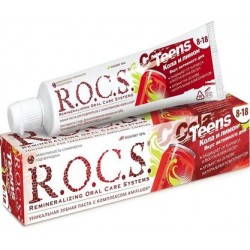 Зубная паста ROCS Teens для школьников Кола и Лимон, 74 гр