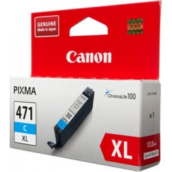 Картридж Canon CLI-471XL C для MG5740, MG6840, MG7740. Голубой. 715 страниц.