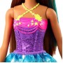 Кукла Mattel Barbie Принцесса GJK12/GJK14 шатенка, фиолетовый топ