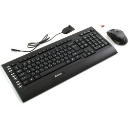 Клавиатура+мышь A4Tech 9300F Black USB