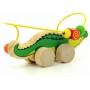Лабиринт-каталка Мир деревянных игрушек Лабиринт-каталка Крокодил Д362