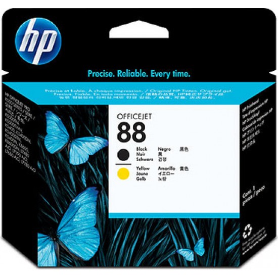 Печатающая головка HP C9381A №88XL Printgead Black, Yellow для Officejet Pro K550/K5400/K8600