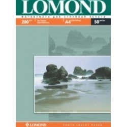 Фотобумага Lomond 10x15 230г/м2 50л, белый матовое для струйной печати (0102034)