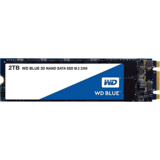 Внутренний SSD-накопитель 2000Gb Western Digital Blue WDS200T2B0B M.2 2280 SATA3