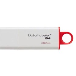 USB Flash накопитель 32GB Kingston DataTraveler Generation 4 (DTIG4/32GB) USB 3.0 Бело-красный