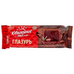 Печенье Юбилейное какао с глазурью, 116 г.