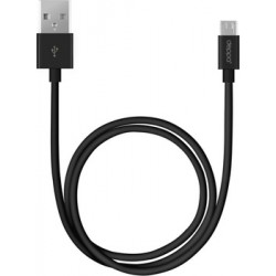 Кабель USB-MicroUSB 2m черный Deppa (72205)