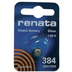 Батарейки Renata R384 SR41SW 1шт
