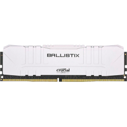 Модуль памяти DIMM 8Gb DDR4 PC24000 3000MHz Crucial Ballistix White (BL8G30C15U4W)