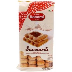 Печенье Forno Bonomi Савоярди Ladyfingers сахарное для тирамису, 400 г.