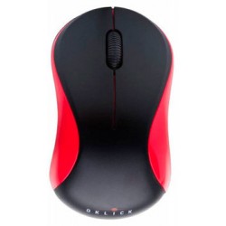 Мышь Oklick 605SW Black/Red беспроводная