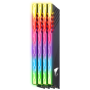 Модуль памяти DIMM 16Gb 2х8Gb DDR4 PC28800 3600MHz Gigabyte Aorus RGB LED Series Gray (GP-AR36C18S8K2HU416RD)