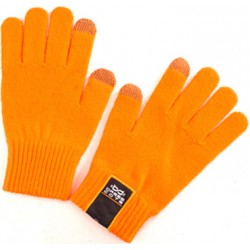 Перчатки для сенсорных дисплеев Dress Cote Touchers, оранжевый, размер S