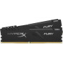 Модуль памяти DIMM 16Gb 2х8Gb DDR4 PC24000 3000MHz Kingston HyperX Fury Black Series XMP (HX430C15FB3K2/16)
