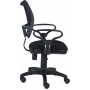 Кресло для офиса Бюрократ CH-799AXSN/Black спинка сетка черный сиденье черный 26-28