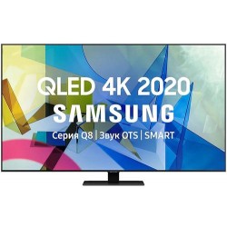 Телевизор 49' Samsung QE49Q80TAU (4K UHD 3840x2160, Smart TV) черный
