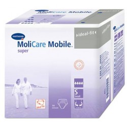 Трусы впитывающие MoliCare Mobile super, S (14 шт.)