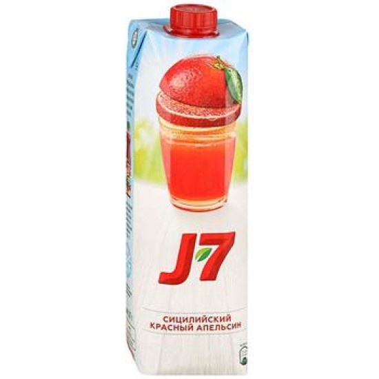 Сок J7 Красный сицилийский апельсин 0,97л