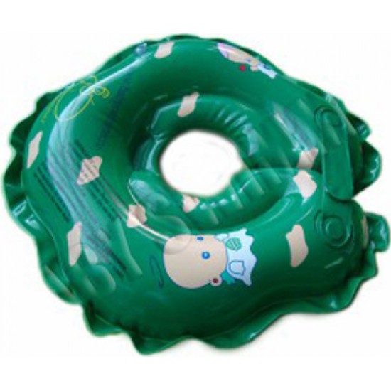 Круг надувной Baby Swimmer зелёный (полноцветный), 3-12 кг BS210G