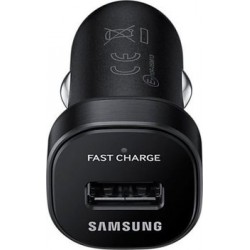 Автомобильное зарядное устройство Samsung EP-LN930CBEGRU Fastcharger, кабель USB Type-C, USB, 2A, черное