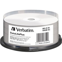 Оптический диск BD-R диск Verbatim 50Gb 6x CakeBox (25шт) (43750)