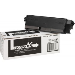 Картридж Kyocera TK-590K Black для FS-C2026MFP/C2126mfp/C2526MFP/C2626MFP/C5250DN (7000стр)