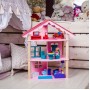 Кукольный домик Paremo Роза Хутор с мебелью 15 предметов PD215