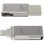 USB Flash накопитель 32GB PQI iConnect mini Apple iPhone\iPad\iPod Touch с разъемом Lightning (OTG) Gray