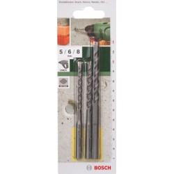 Набор буров Bosch SDS-Quick 3шт 2609256908