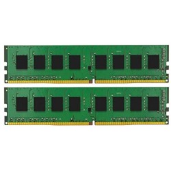 Модуль памяти DIMM 16Gb 2х8Gb DDR4 PC19200 2400MHz Kingston (KVR24N17S8K2/16)