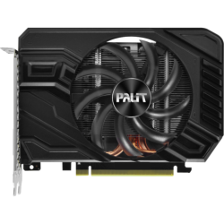Видеокарта Palit GeForce GTX 1660 6144Mb, StormX OC 6G (NE51660S18J9-165F) DVI-D, HDMI, DP, Ret