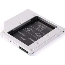 Салазки Orico L127SS для замены привода в ноутбуке 12.7мм на 2.5' HDD/SSD SATA3