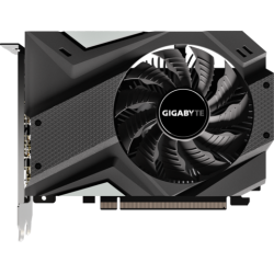 Видеокарта Gigabyte GeForce GTX 1650 4096Mb, Mini ITX OC 4G (GV-N1650IXOC-4GD) DP, 2xHDMI, Ret