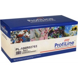 Картридж ProfiLine PL-106R02763 Black для Xerox Phaser 6020/6022/WorkCentre 6025/6027 (2000стр)
