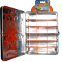 Кейс Mattel Hot Wheels Портативный кейс для хранения 18 машинок (оранжевый) HWCC2_orange